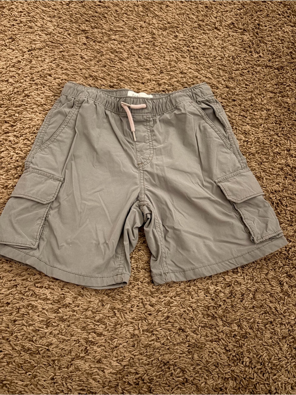 Boys Cargo Drawstring Shorts